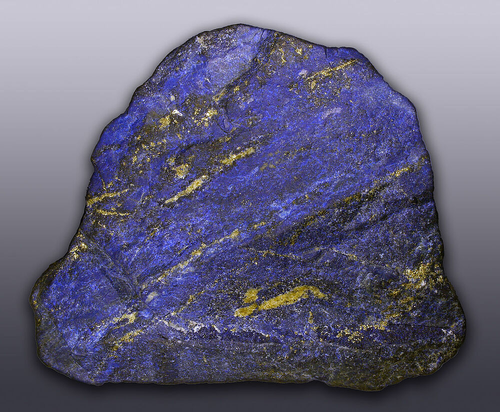 Lapis lazuli with pyrite, Afghanistan (2008)