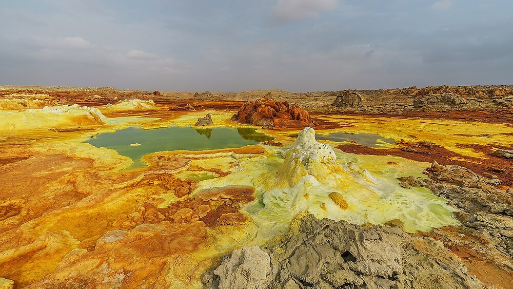 Dallol volcano, Afar region, Ethiopia