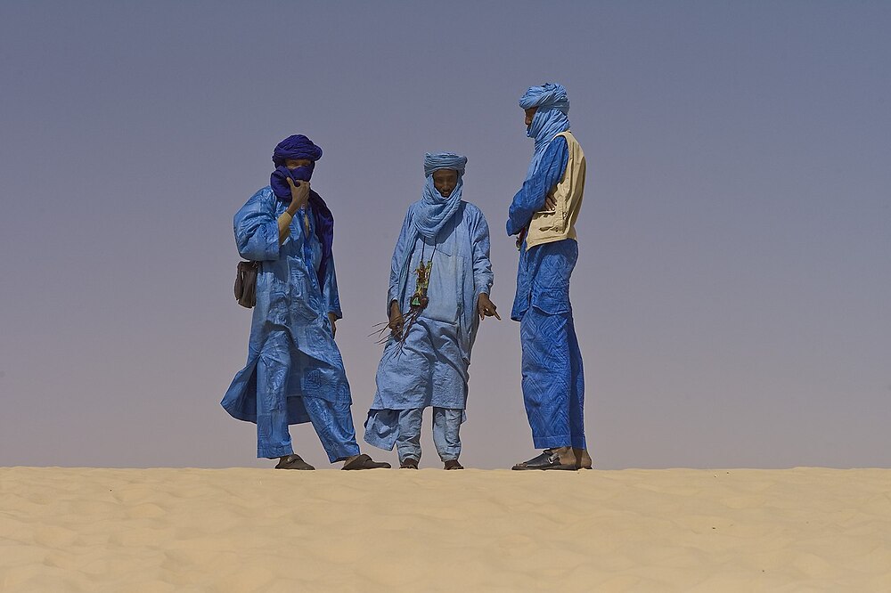 Touaregs at the Festival au Desert near Timbuktu, Mali 2012