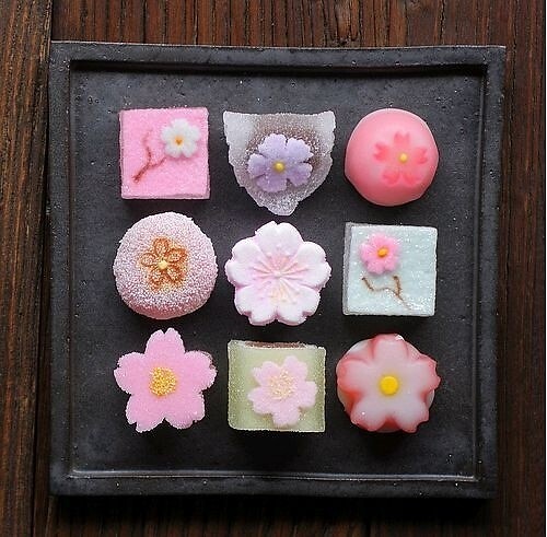Kyoto Collon or Wagashi, 和菓子, a Japanese sweet