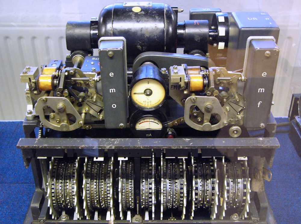A german Lorenz cipher, used by the Wehrmacht during WWII
