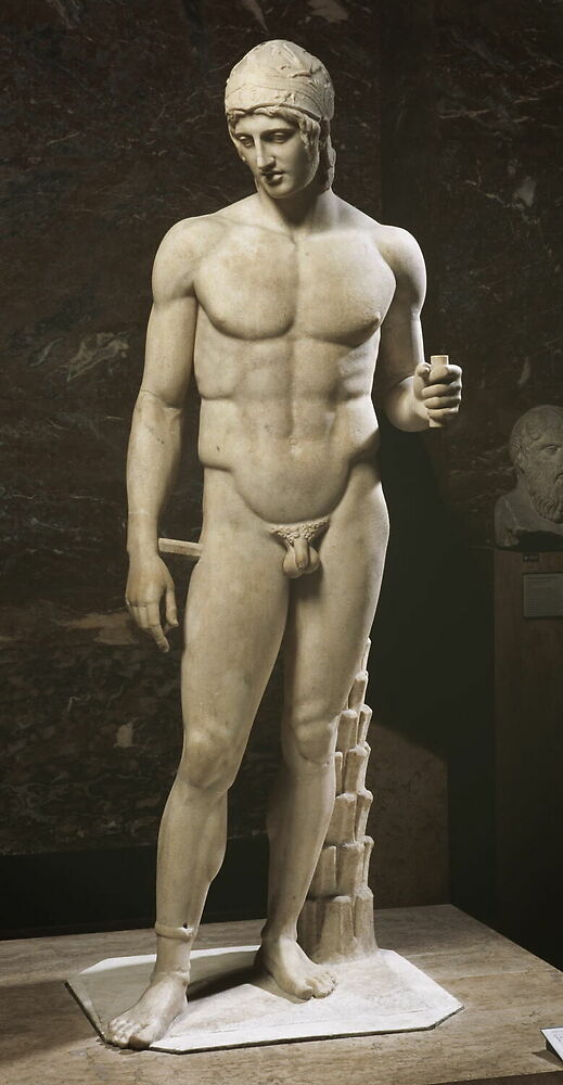 Ares Borghese, marble, 1st or 2nd century AD, 2.11m high